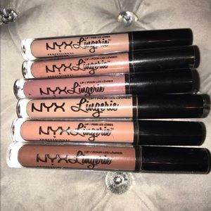 Nyx Lingerie Liquid Lipsticks Bundle
